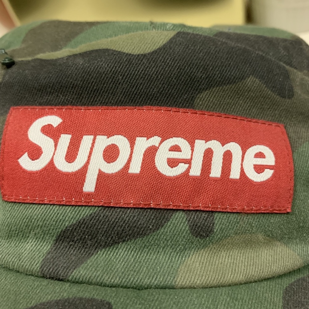 Supreme panel hat zipper